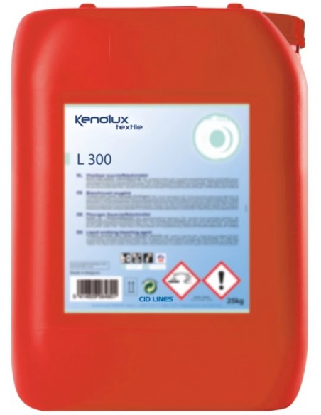 Agent de blanchiment à l'oxygène liquide concentré pour le lavage en machine L300