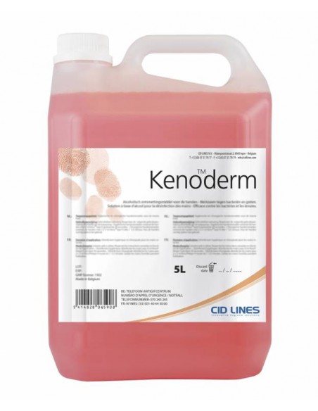 Savon pour les mains nettoyant désinfectant Kenoderm 1L ou 5L