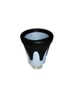Protège buse ST-10 1/8"F INOX noir/gris