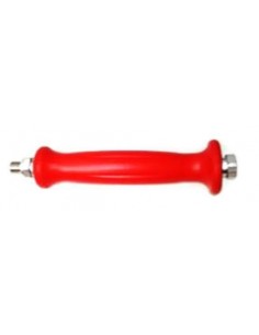 Poignée rouge 1/4’F - 1/4’M