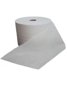 Bobine ouate d'essuyage industriel 1000 formats blanche - formats 20 x 30 cm - 2