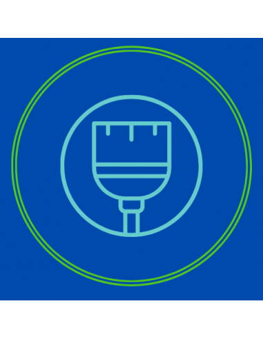 MOP VELCRO BLEUE AVEC CODES COULEURS MOP VELCRO BLEUE AVEC CODES COULEURS