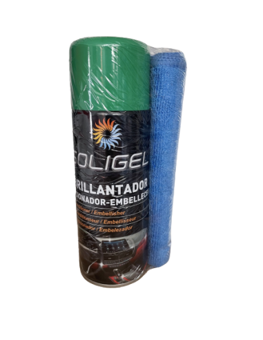 NETTOYANT TABLEAU DE BORD 520 ML + MICROFIBRE