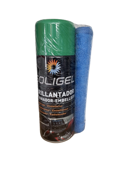 NETTOYANT TABLEAU DE BORD 520 ML + MICROFIBRE