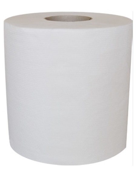 Bobine dévidage central 6 rouleaux de 450F essuie mains Bobine dévidage central 6 rouleaux de 450F essuie mains