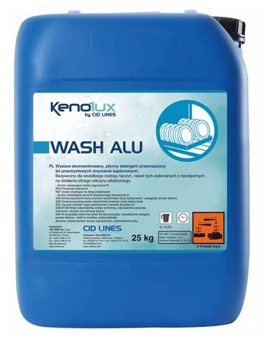 Détergent alcalin concentré non moussant pour les laves vaisselle Wash Alu