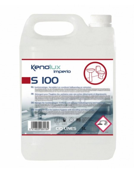 Nettoyant sanitaire acide concentré
S100 Nettoyant sanitaire acide concentré
S100